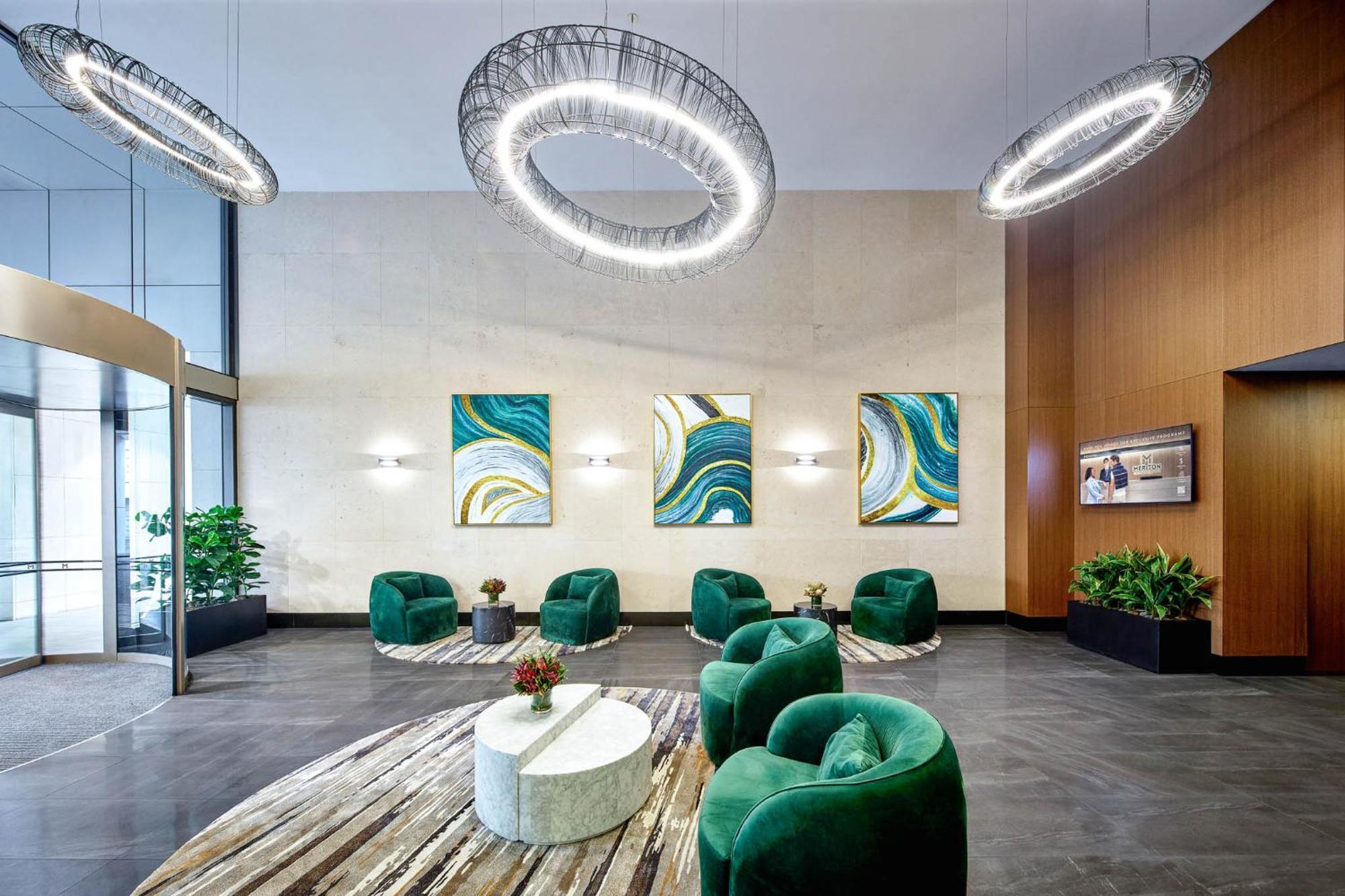 Meriton Suites Chatswood Sydney Exterior photo Lobby